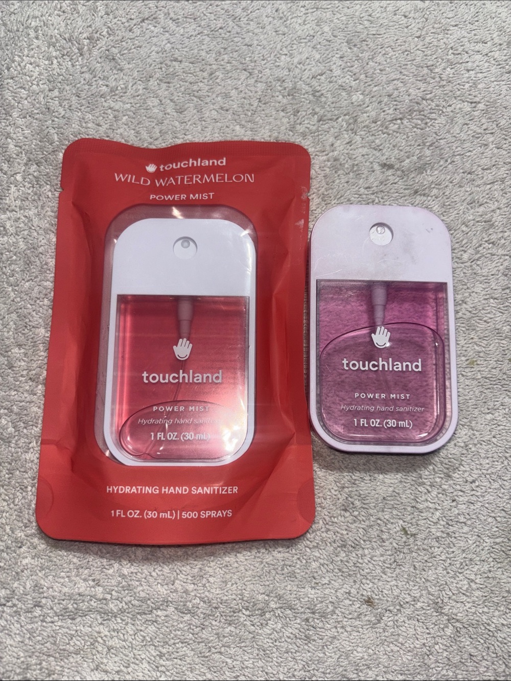 Touchland Power Mist Hydrating Hand Sanitizer Spray - Wild Watermelon Pink